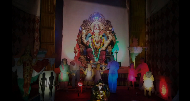 Pandal with a difference