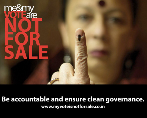 Grama Panchayat Hakkottaya Andolana urges citizens to raise their voices against corrupt practices like the buying and selling of votes.