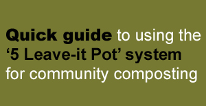 Quick guide to community composting