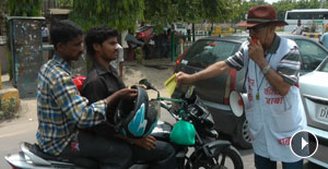 Meet Delhi’s Traffic Baba